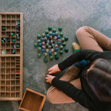 Wooden Cold Mandala Mix  - 81 Pieces