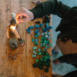 Wooden Cold Mandala Mix  - 81 Pieces