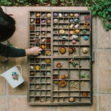 Wooden Flower Meadow - 18 Pieces