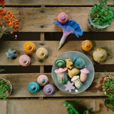 Wooden Flower Meadow - 18 Pieces