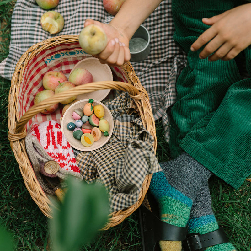 Wooden Fruits - 12 Pieces