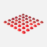 Wooden Mandala Half  Spheres - 36 Pieces