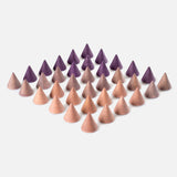 Wooden Mandala Peak  - 36 Pieces