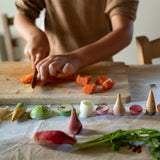 Wooden Veggies - 12 Pieces