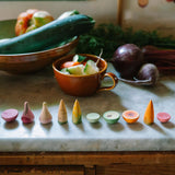 Wooden Veggies - 12 Pieces