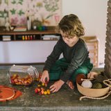 Wooden Warm Mandala Mix  - 81 Pieces