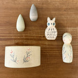 Handcrafted Wooden Grapat x Ostheimer set - Hello Winter