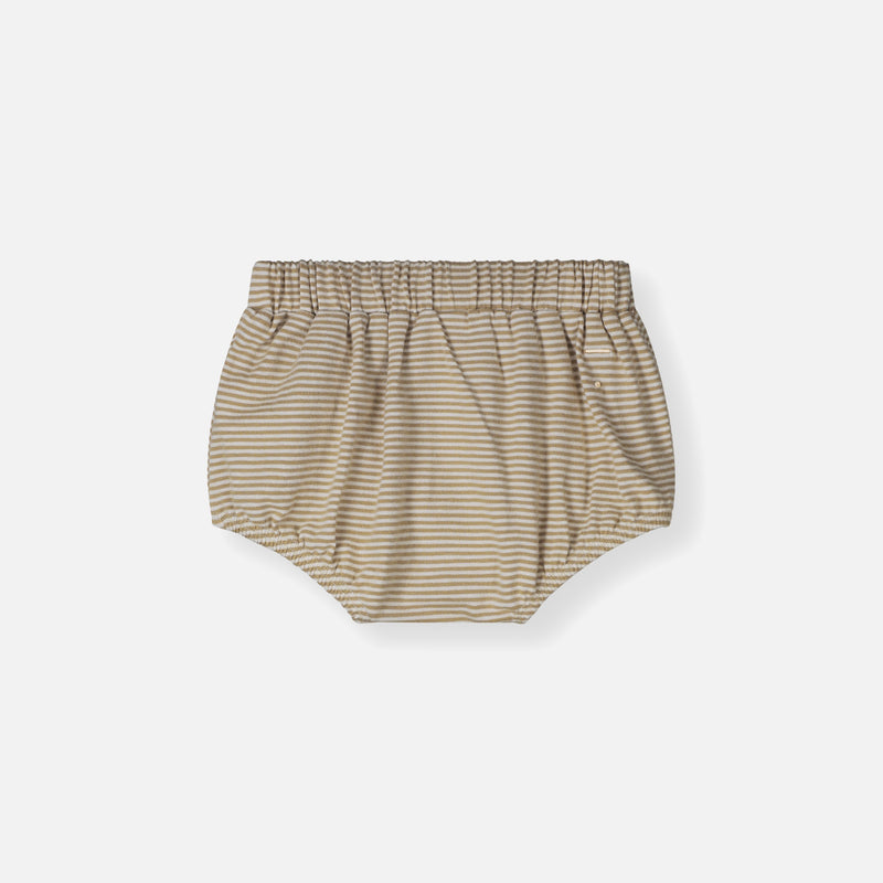 Baby Cotton Bloomer - Woody/Cream