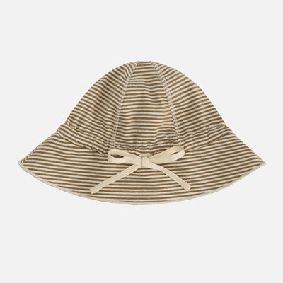 Baby Cotton Sun Hat - Woody/Cream