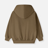 Kids Cotton Hooded Cardigan - Woody