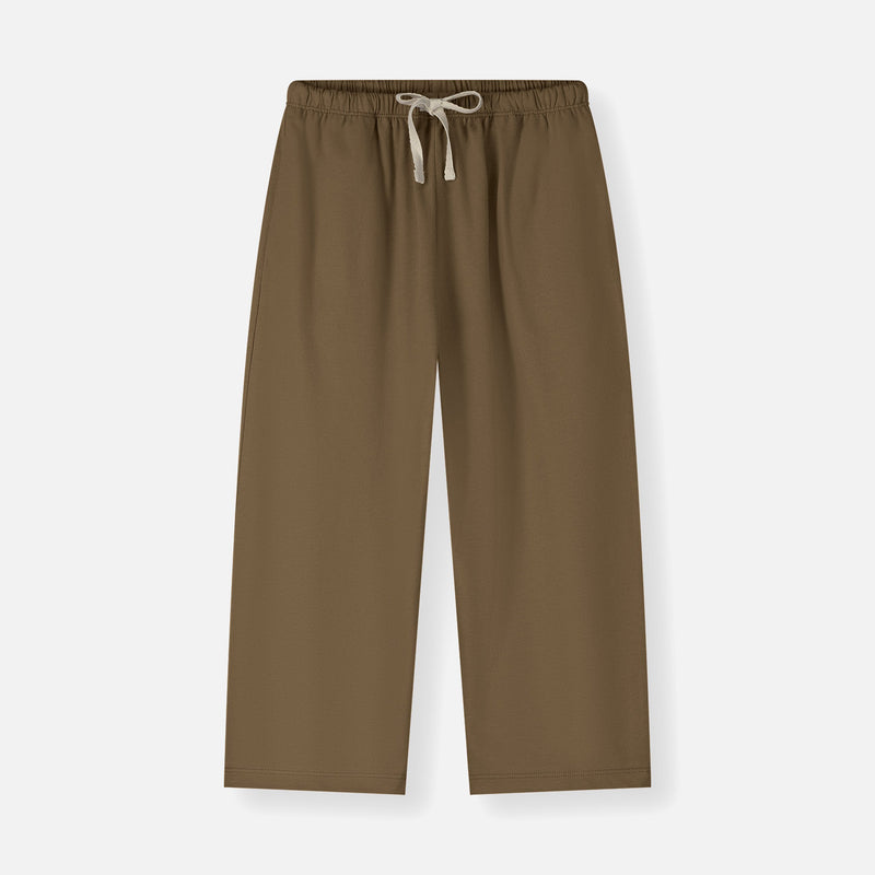Kids Cotton Pull Up Trouser - Woody
