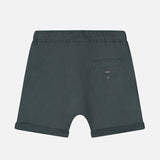 Kids Cotton Shorts - Blue Grey