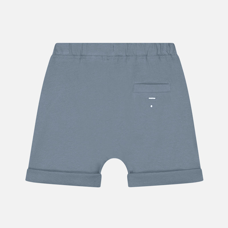 Kids Cotton Shorts - Stone Grey