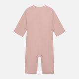 Baby Cotton Wrap Babysuit - Faded Pink
