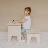 Wooden Aki Stool