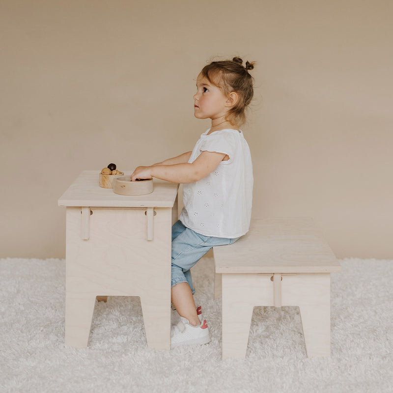 Wooden Aki Stool