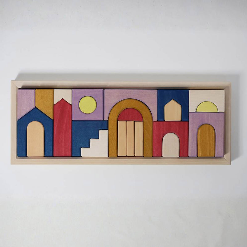 Wooden Building Set - Panorama