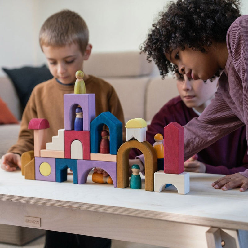 Wooden Building Set - Panorama