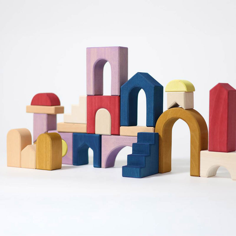 Wooden Building Set - Panorama