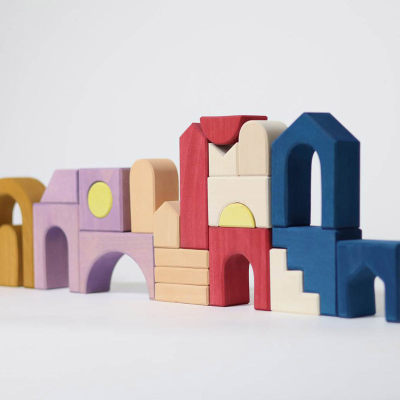 Wooden Building Set - Panorama