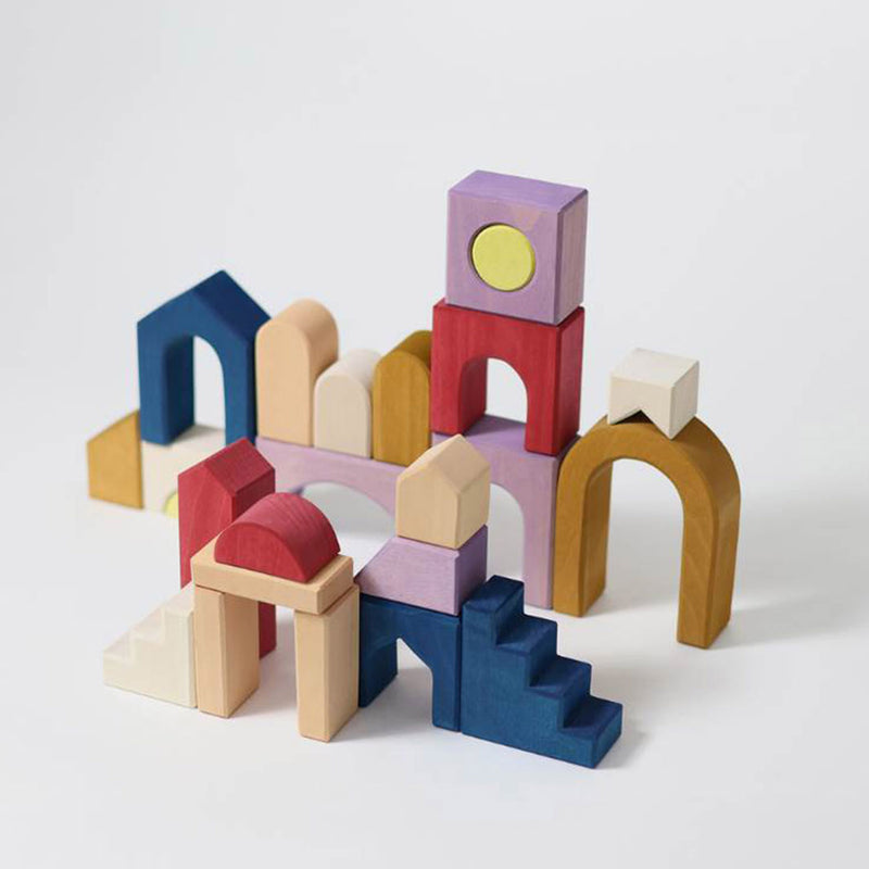 Wooden Building Set - Panorama