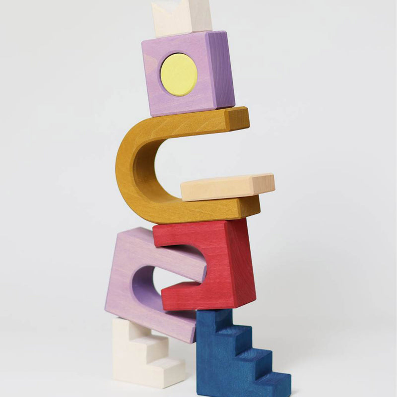 Wooden Building Set - Panorama