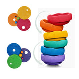 Wooden Grimms x Stapelstein Rolling Discs - Warm Classic