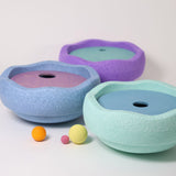 Wooden Grimms x Stapelstein Rolling Discs - Cool Pastel  
