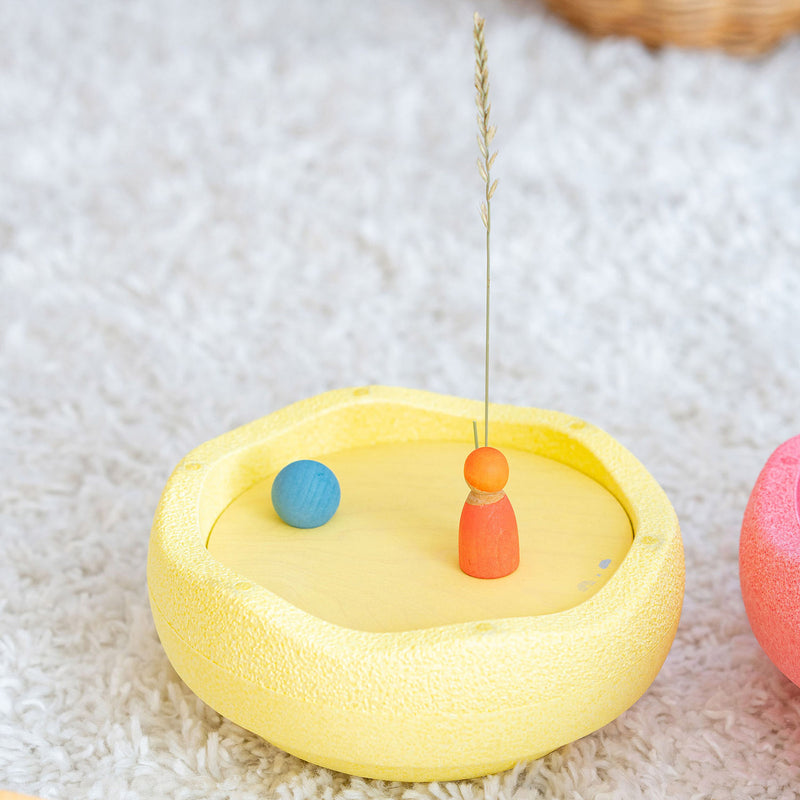 Wooden Grimms x Stapelstein Rolling Discs - Warm Pastel  