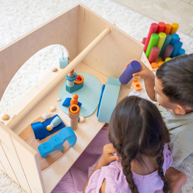 Wooden Koichi Puppet Theatre