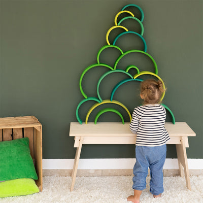 Wooden Large Haru Stool