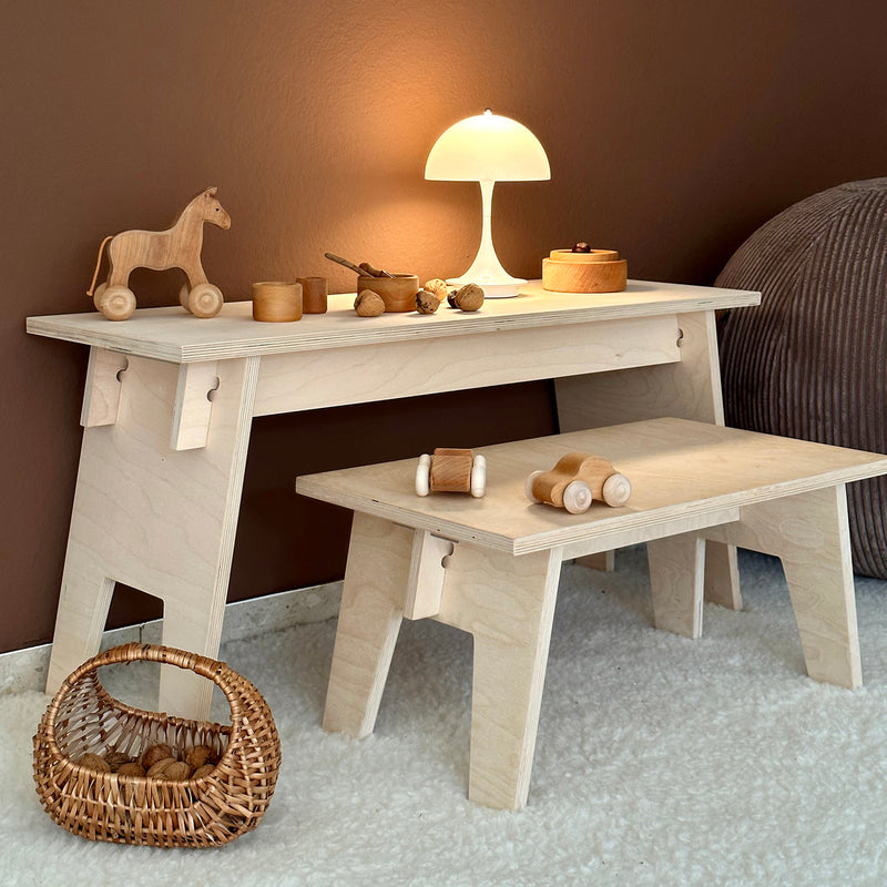 Wooden Large Haru Stool