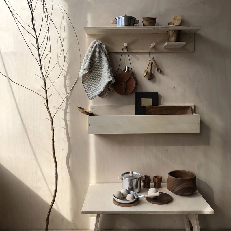 Wooden Rin Shelf