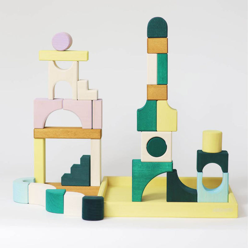 Wooden Small Building Set - Movement