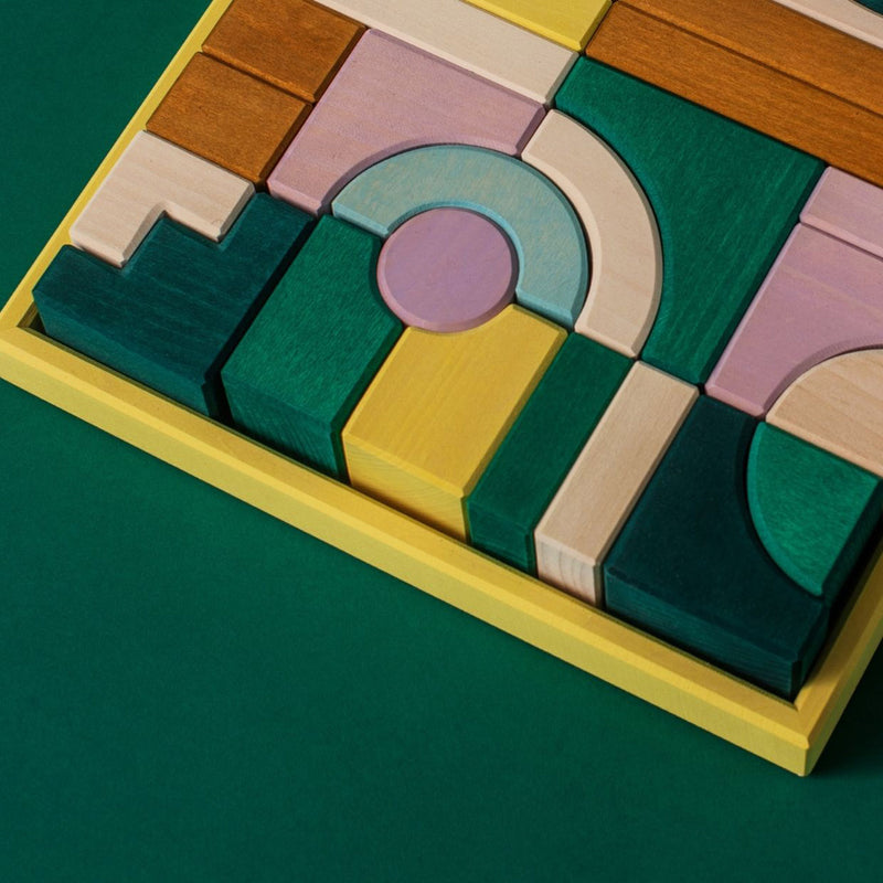 Wooden Small Building Set - Movement