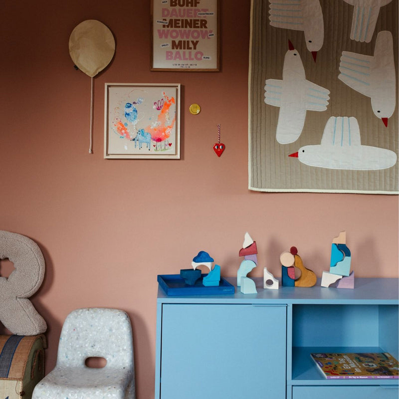 Wooden Small Building Set - Wave