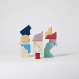 Wooden Small Building Set - Wave