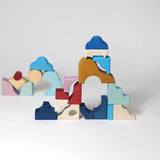 Wooden Small Building Set - Wave