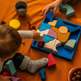 Wooden Small Building Set - Wave