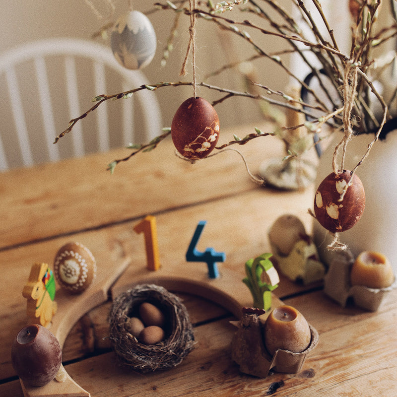 Wooden Small Celebration Ring - Natural