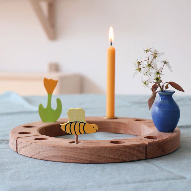 Wooden Animal Figures For Celebration Ring - More Options