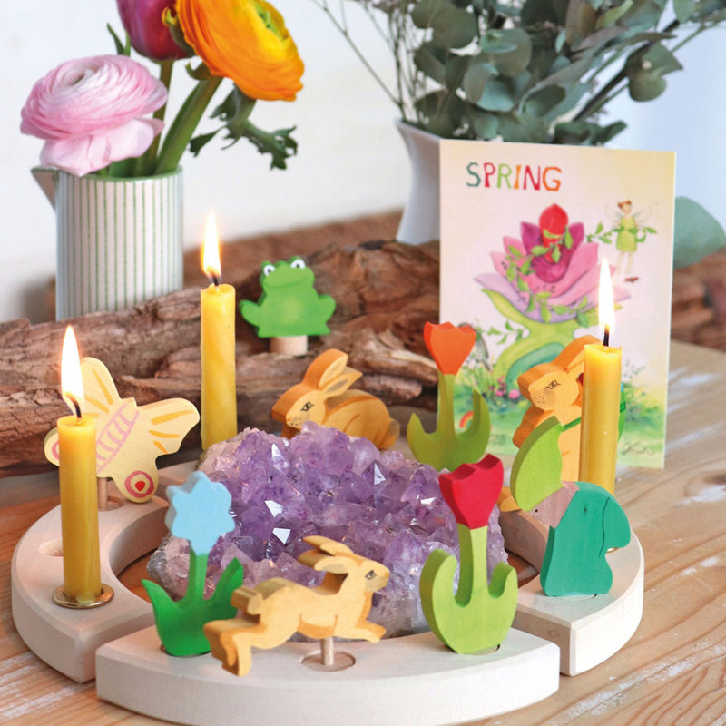 Wooden Nature Figures For Celebration Ring - More Options