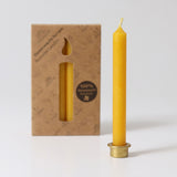 Beeswax Candles - Amber - Set of 12
