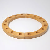 Wooden Large Celebration Ring - Natural