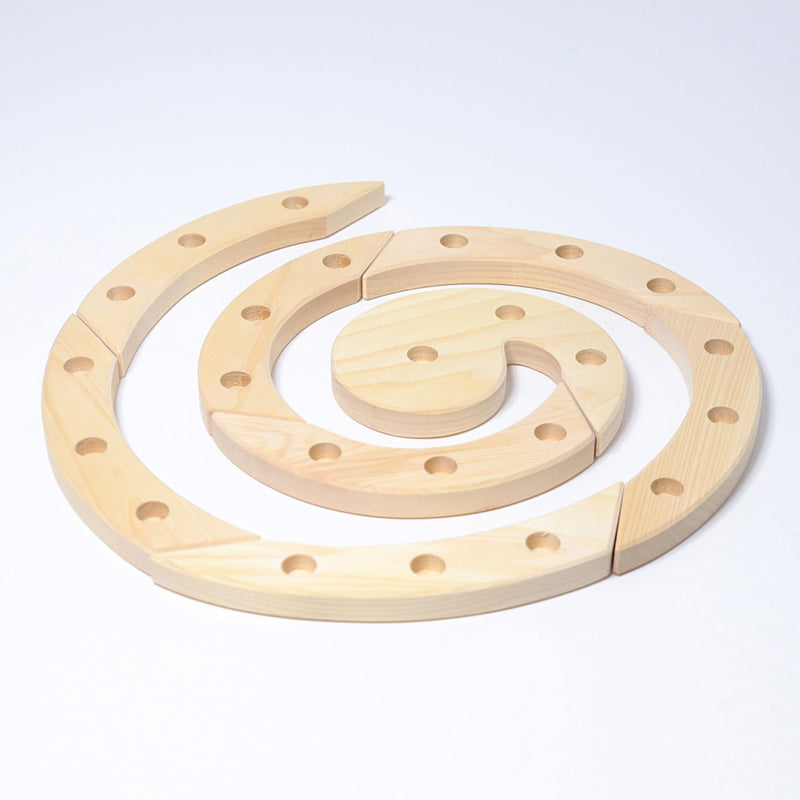 Wooden Celebration Spiral - Natural