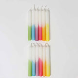 Celebration Candles - Rainbow - Set of 12
