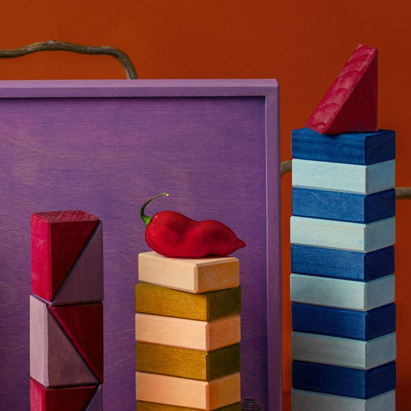 Wooden Small Building Set - Rhythm