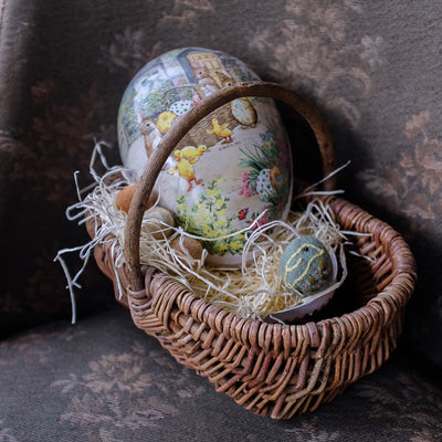 Paper Mache Large Easter Egg - Beatrix Potter - More Options