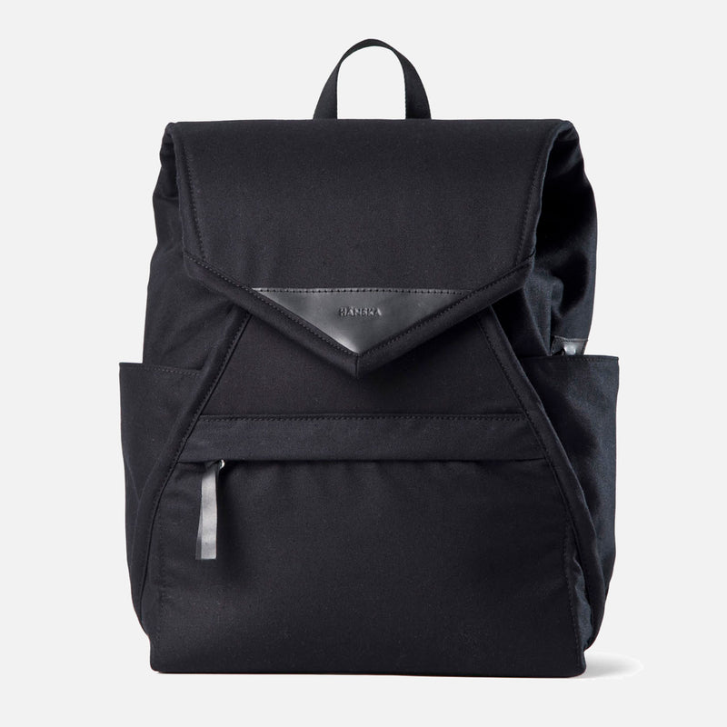 Cotton Catamaran Rucksack - Black