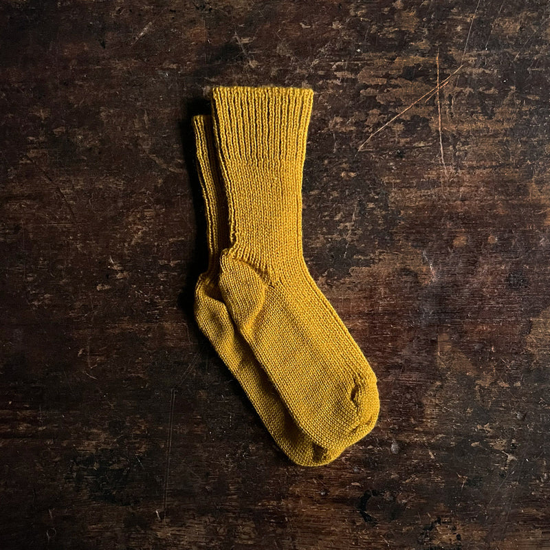 Baby & Kids Wool Socks - Inca Gold